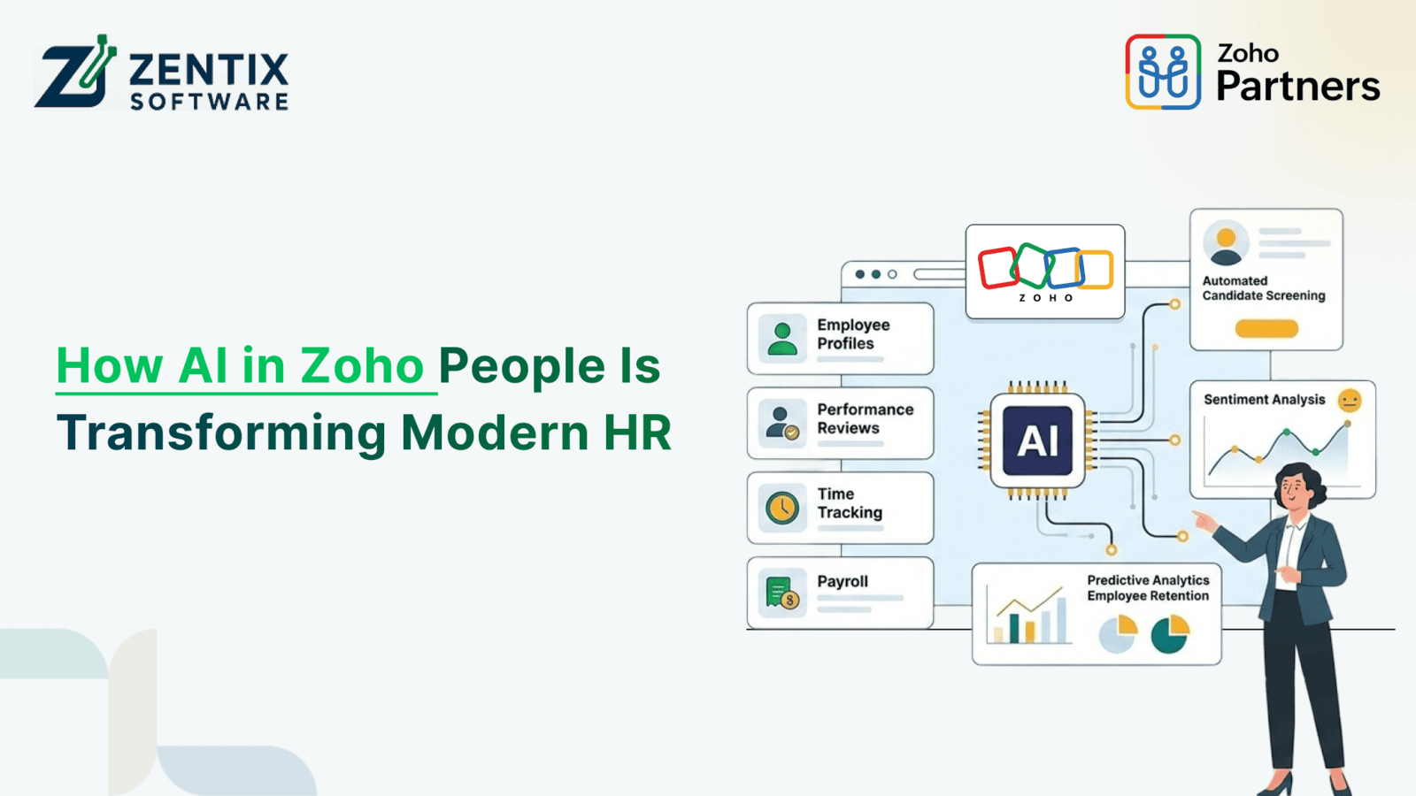 How AI in Zoho People Is Transforming Modern HR